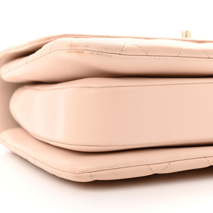 Chanel Lambskin Quilted Medium Trendy CC Flap Dual Handle Bag Light Beige 10 of 15