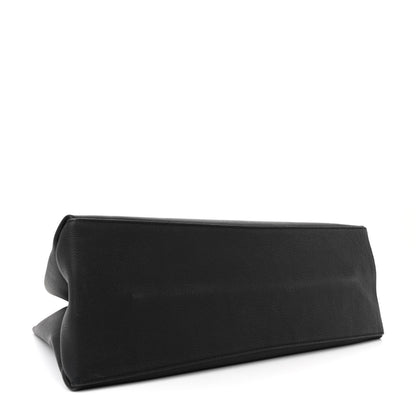 Louis Vuitton Grained Calfskin Lockme Shopper Black 4 of 15