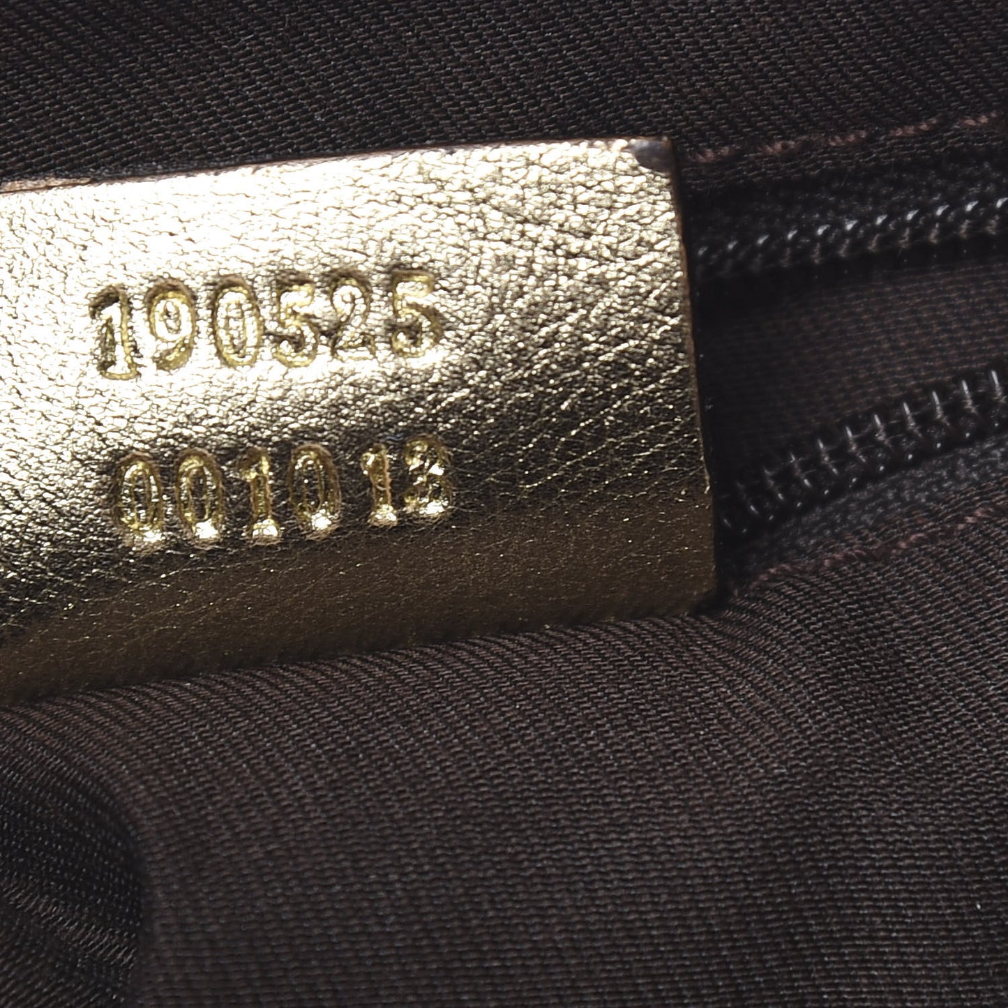 Monogram Medium D Gold Ring Hobo Gold