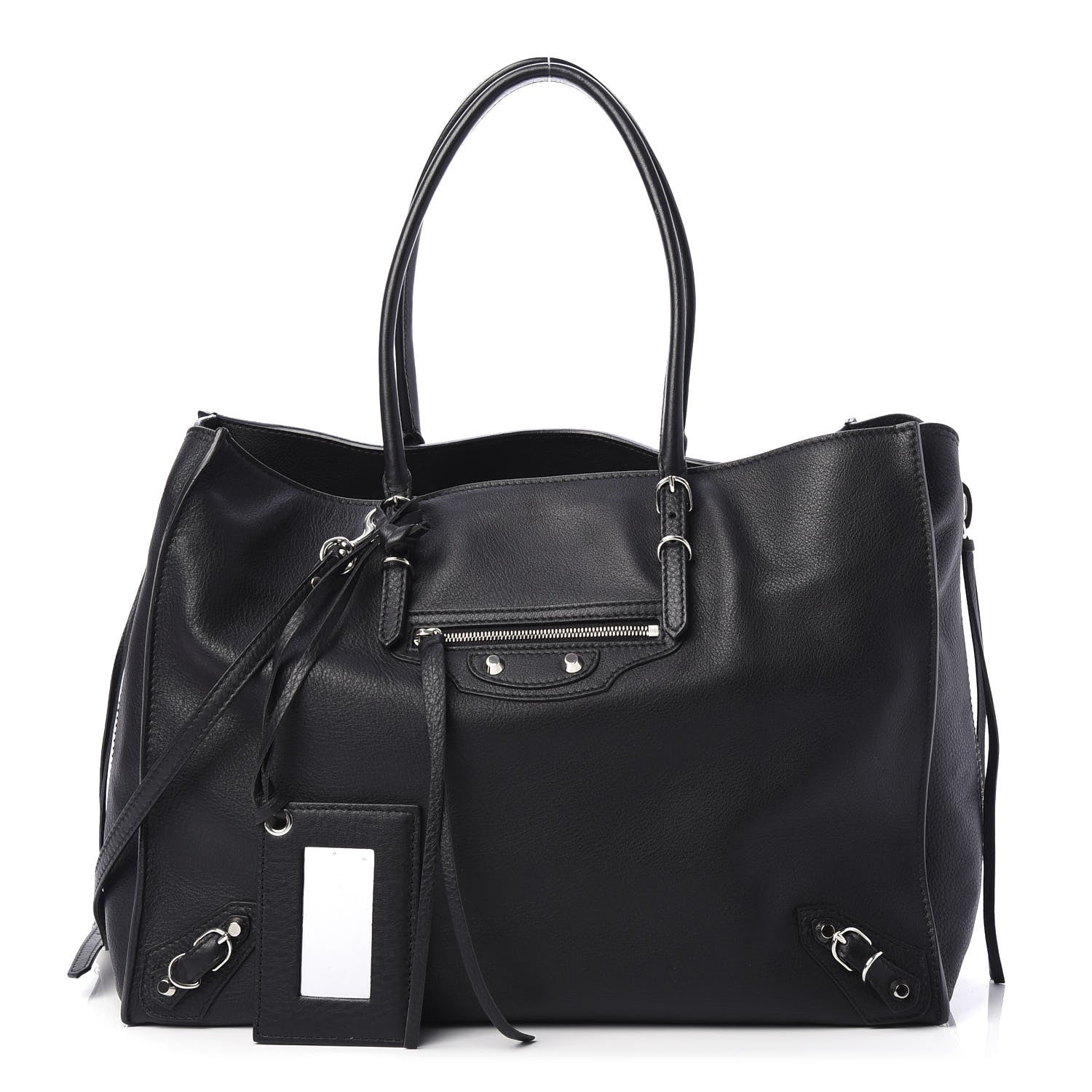 Balenciaga Veau Papier B4 Zip Around Tote Black 1 of 12