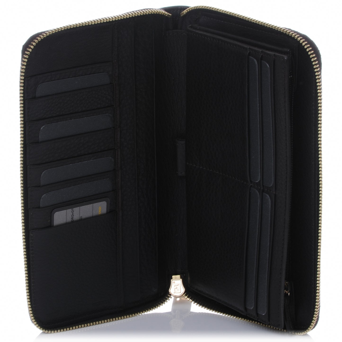 Zucca Zip Around Wallet Tobacco