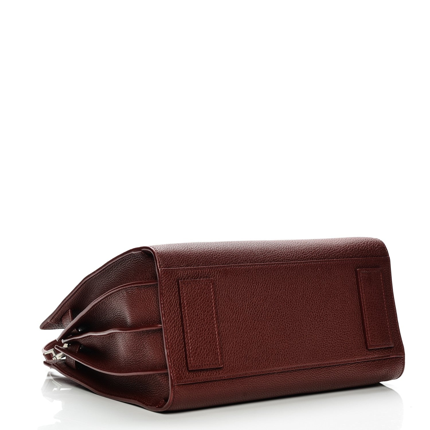 Saint Laurent Grained Calfskin Small Supple Sac De Jour Dark Pallisandre 4 of 9