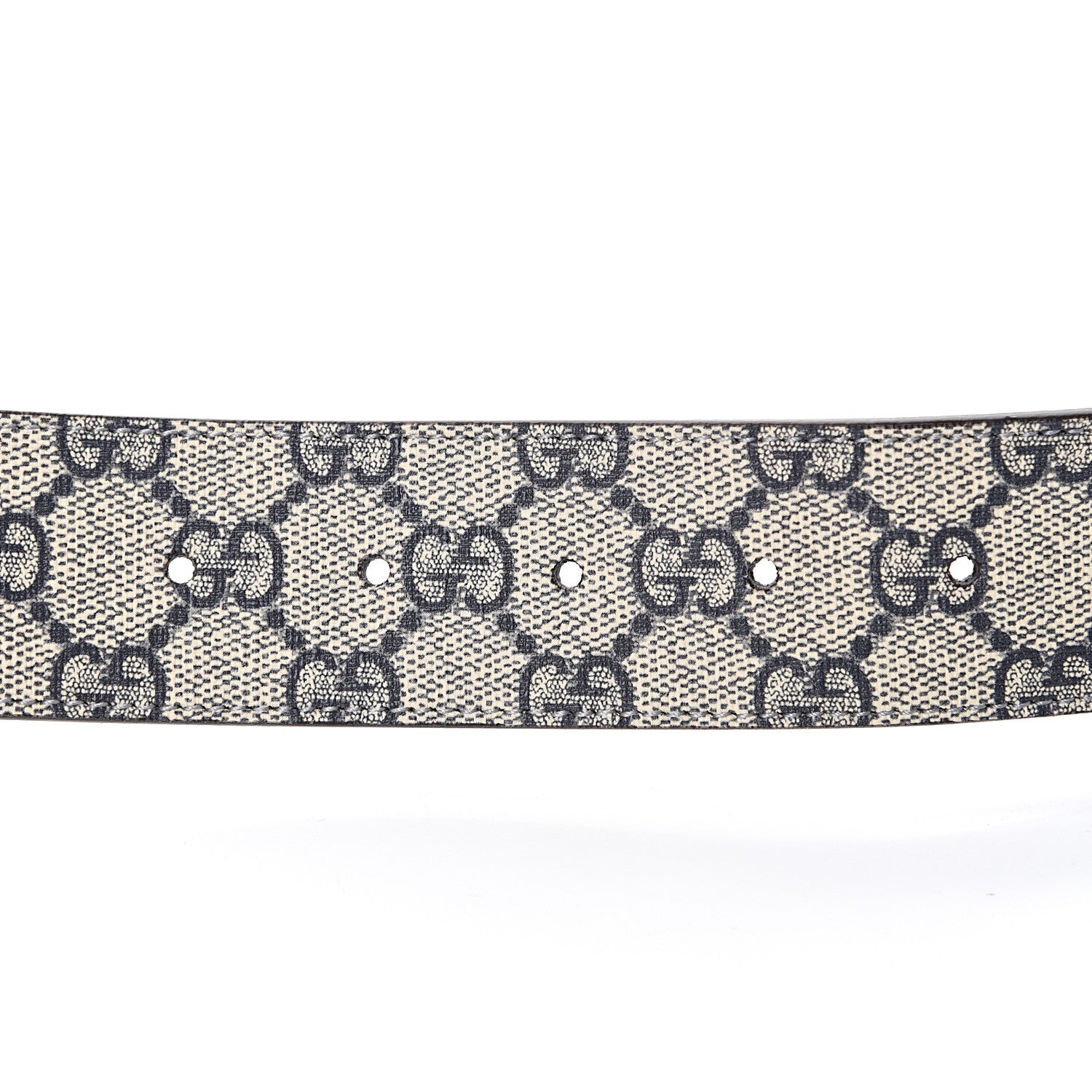 Gucci GG Plus Monogram Interlocking G Belt 95 38 Navy 4 of 5