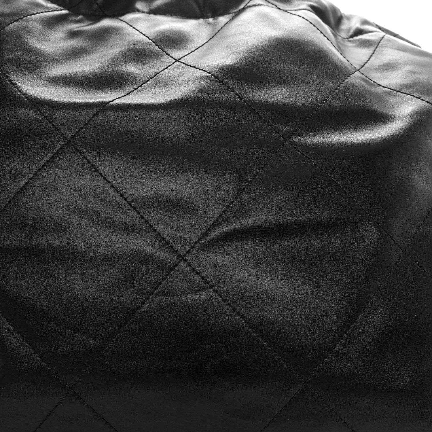 Chanel Shiny Calfskin Quilted Small Chanel 22 Black 14 of 14