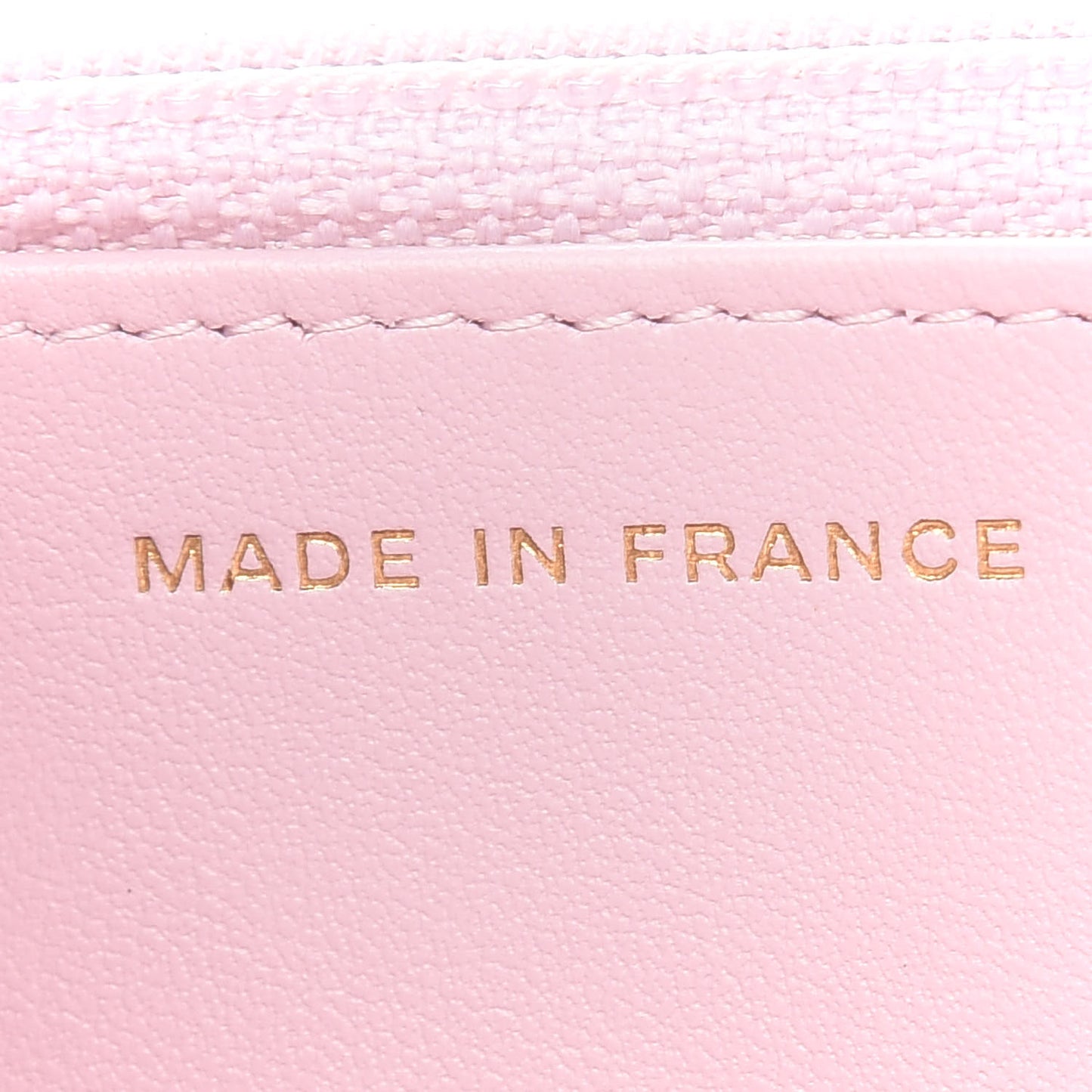 Caviar Quilted Coco Candy Wallet On Chain WOC Light Pink