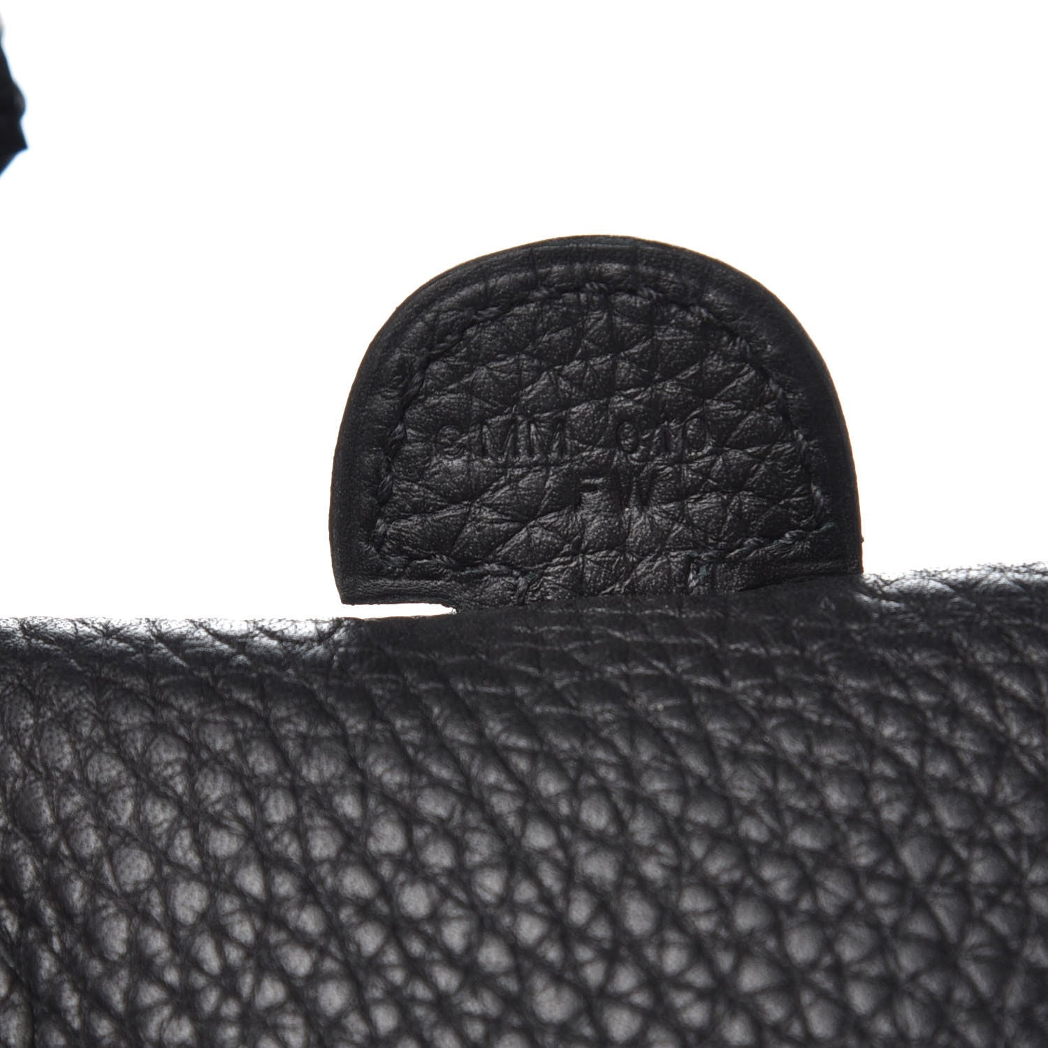 Hermes Taurillon Clemence Evelyne III PM Black 6 of 8