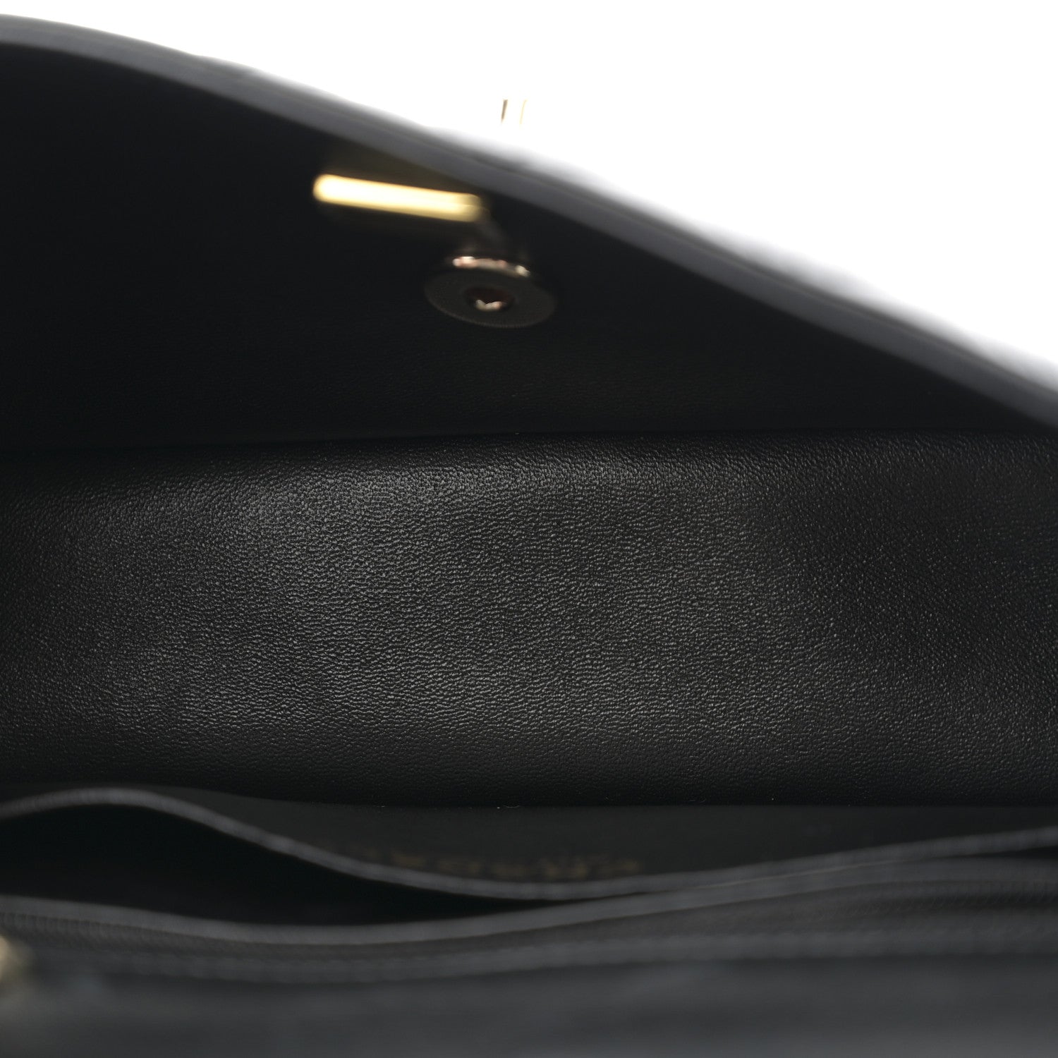 Chanel Lambskin Quilted Mini Rectangular Flap Black 5 of 11