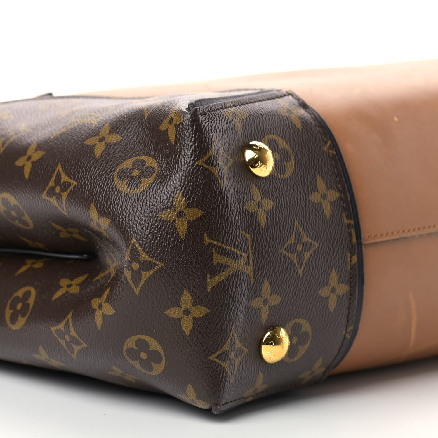 Louis Vuitton Monogram Cuir Orfevre Tote W PM Noisette 8 of 23