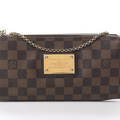 Louis Vuitton Damier Ebene Eva Clutch 8 of 13