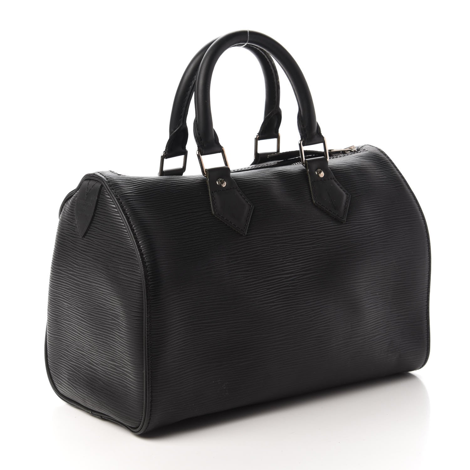 Louis Vuitton Epi Speedy 25 Black 3 of 13