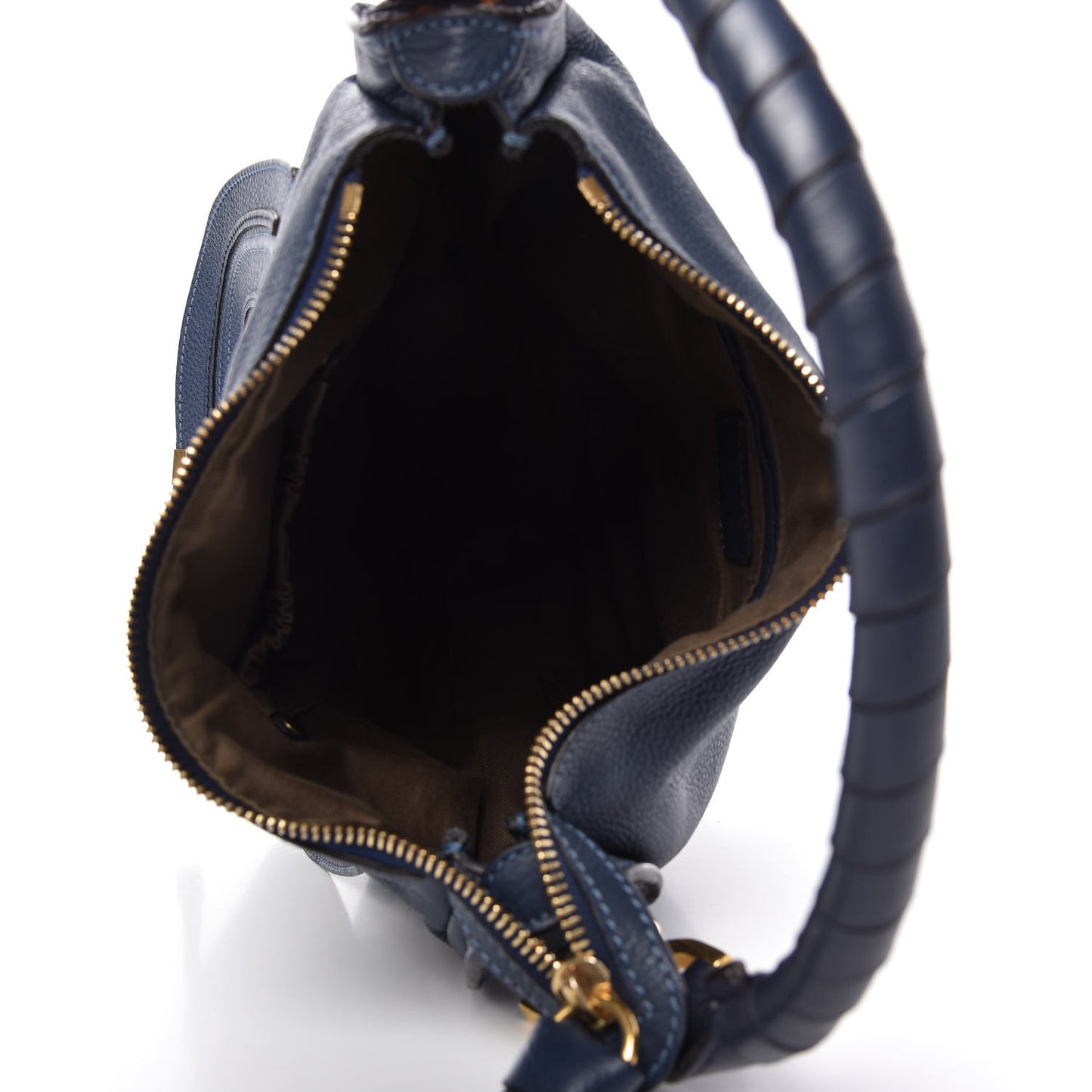 Calfskin Medium Marcie Hobo Scuba Blue
