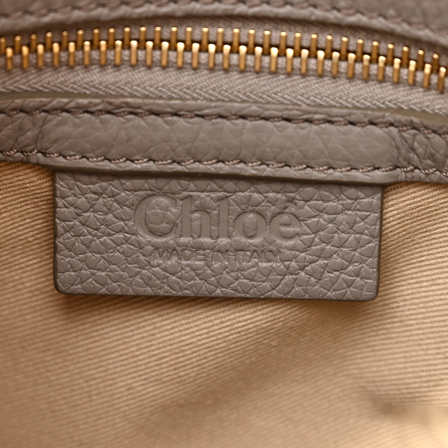 Chloe Calfskin Small Marcie Satchel Cashmere Grey 6 of 11