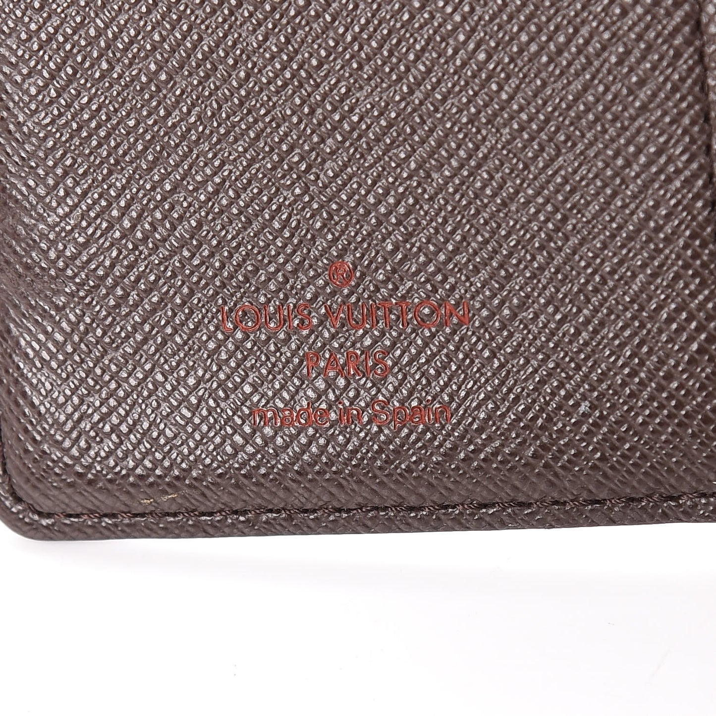 Damier Ebene Small Ring Agenda Cover