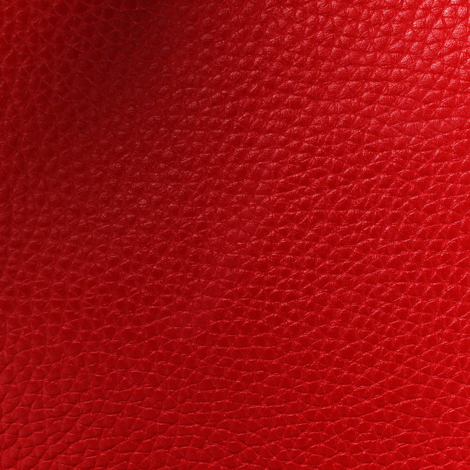 Gucci Pebbled Calfskin Medium Soho Flap Crossbody Vibrant Red 14 of 14