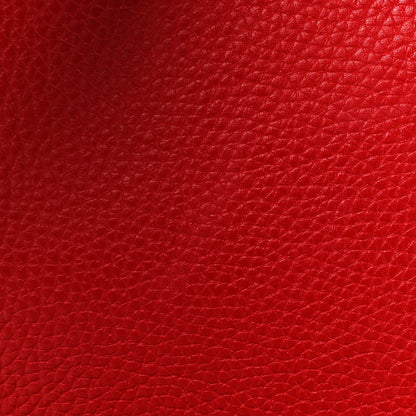 Gucci Pebbled Calfskin Medium Soho Flap Crossbody Vibrant Red 14 of 14