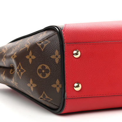 Louis Vuitton Calfskin Monogram Kimono Tote PM Cherry 7 of 8