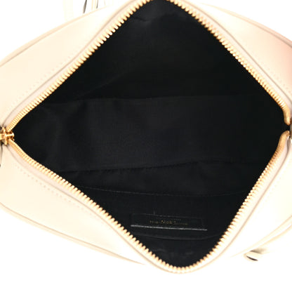 Saint Laurent Calfskin Matelasse Monogram Lou Camera Bag Crema Soft 5 of 13