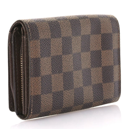 Louis Vuitton Damier Ebene Porte-Monnaie Tresor Wallet 3 of 8