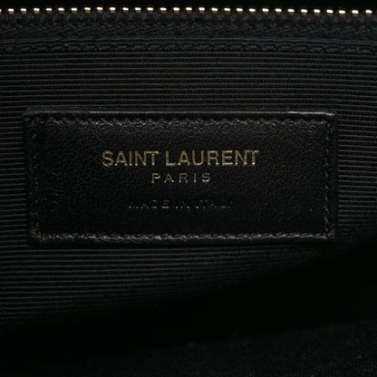 Saint Laurent Grained Calfskin Small Sac De Jour Black 6 of 8