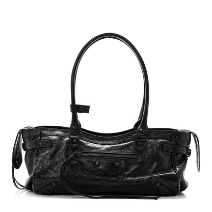 Balenciaga Agneau Arena Classic Hardware East West Le City Black 1 of 10