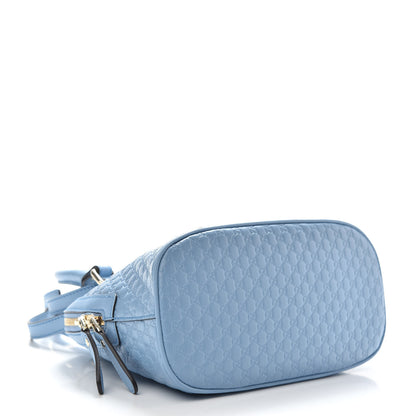 Gucci Microguccissima Mini Dome Bag Mineral Blue 4 of 10