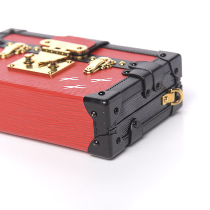 Louis Vuitton Epi Petite Malle Coquelicot 9 of 11
