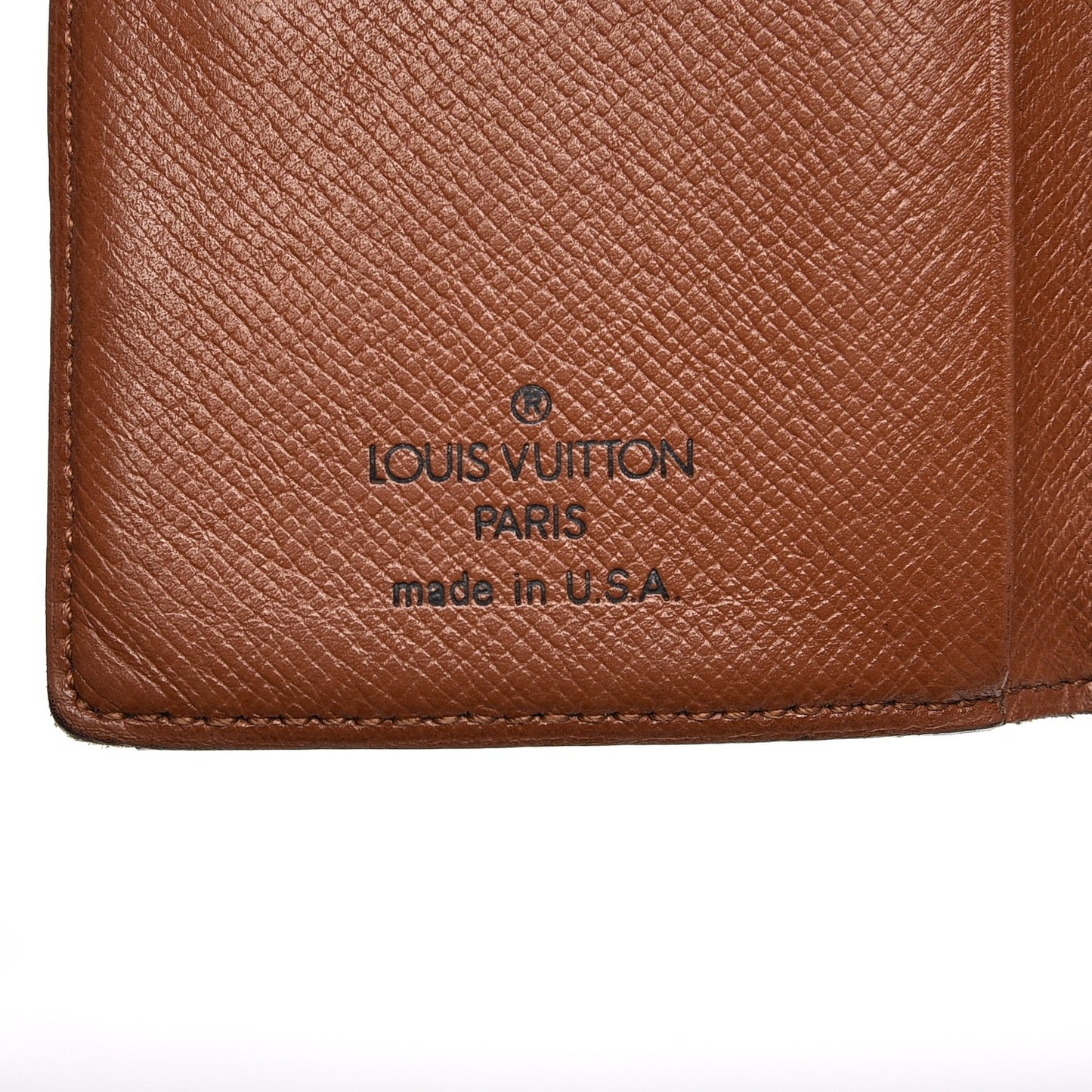 Monogram Mini Agenda Cover