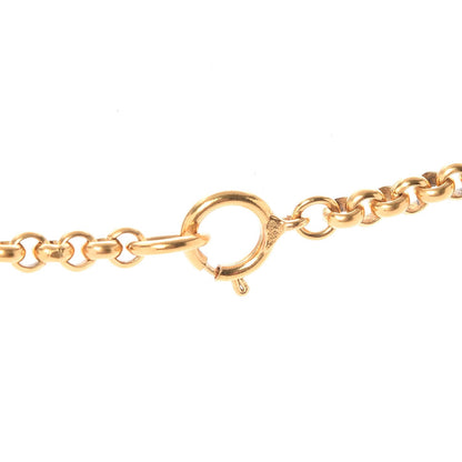 Chanel CC Chain Pendant Long Necklace Gold 4 of 5