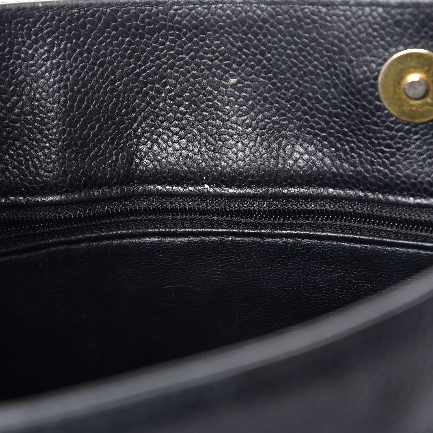 Chanel Caviar Shoulder Bag Black 8 of 14
