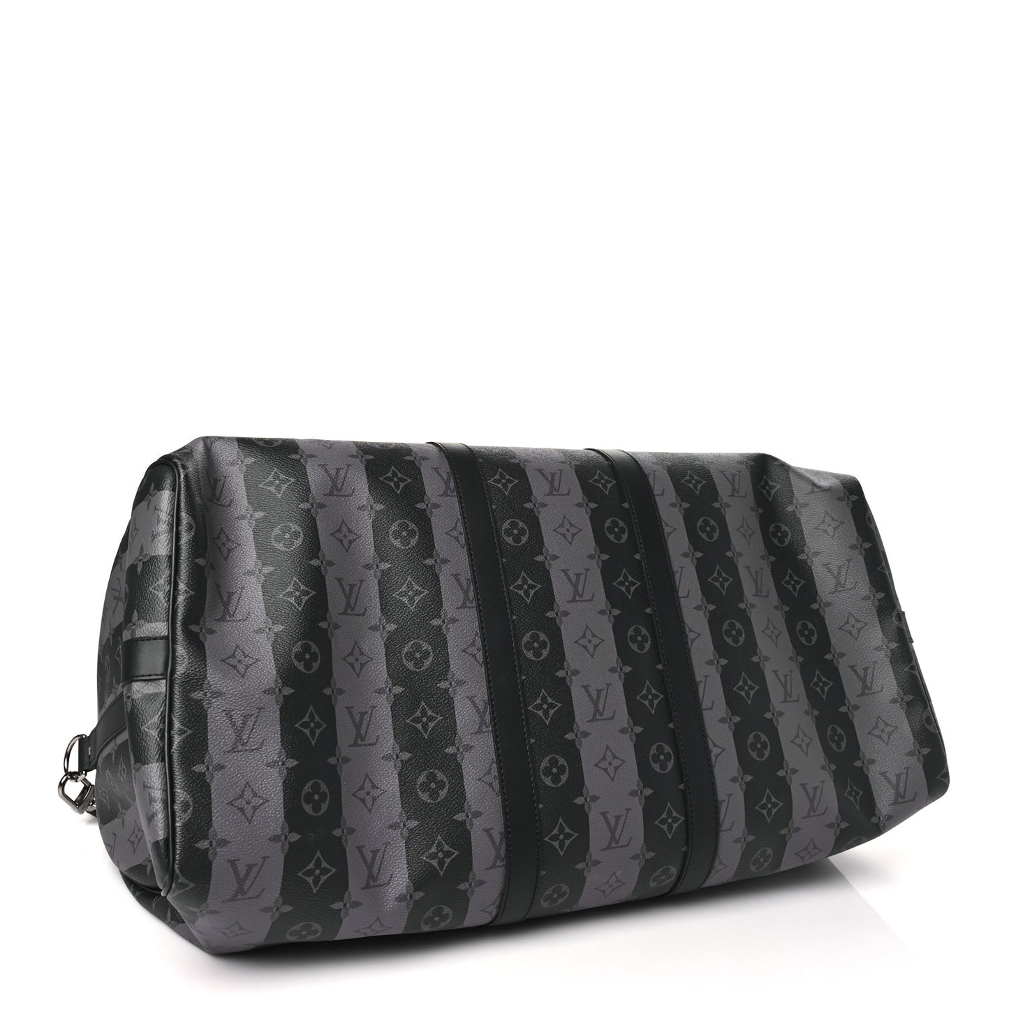 X NIGO Monogram Eclipse Stripes LV Keepall Bandouliere 50
