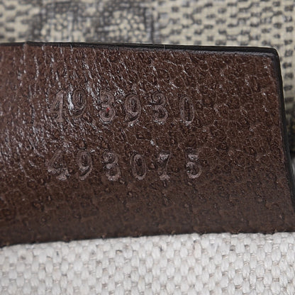 Gucci GG Supreme Monogram Neo Vintage Web Belt Bag Brown 6 of 8