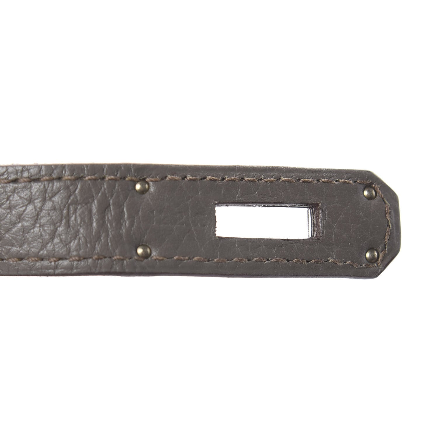 Hermes Taurillon Clemence Jypsiere 28 Etain 8 of 8