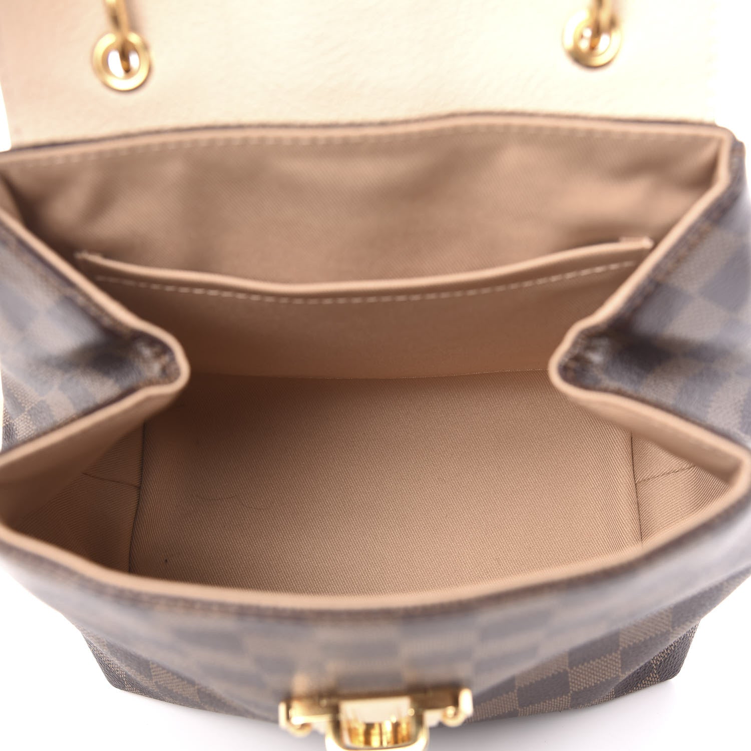 Louis Vuitton Damier Ebene Clapton Backpack Creme 4 of 8