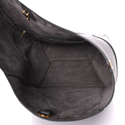 Celine Soft Grained Calfskin Sangle Bucket Bag Grey 5 of 12