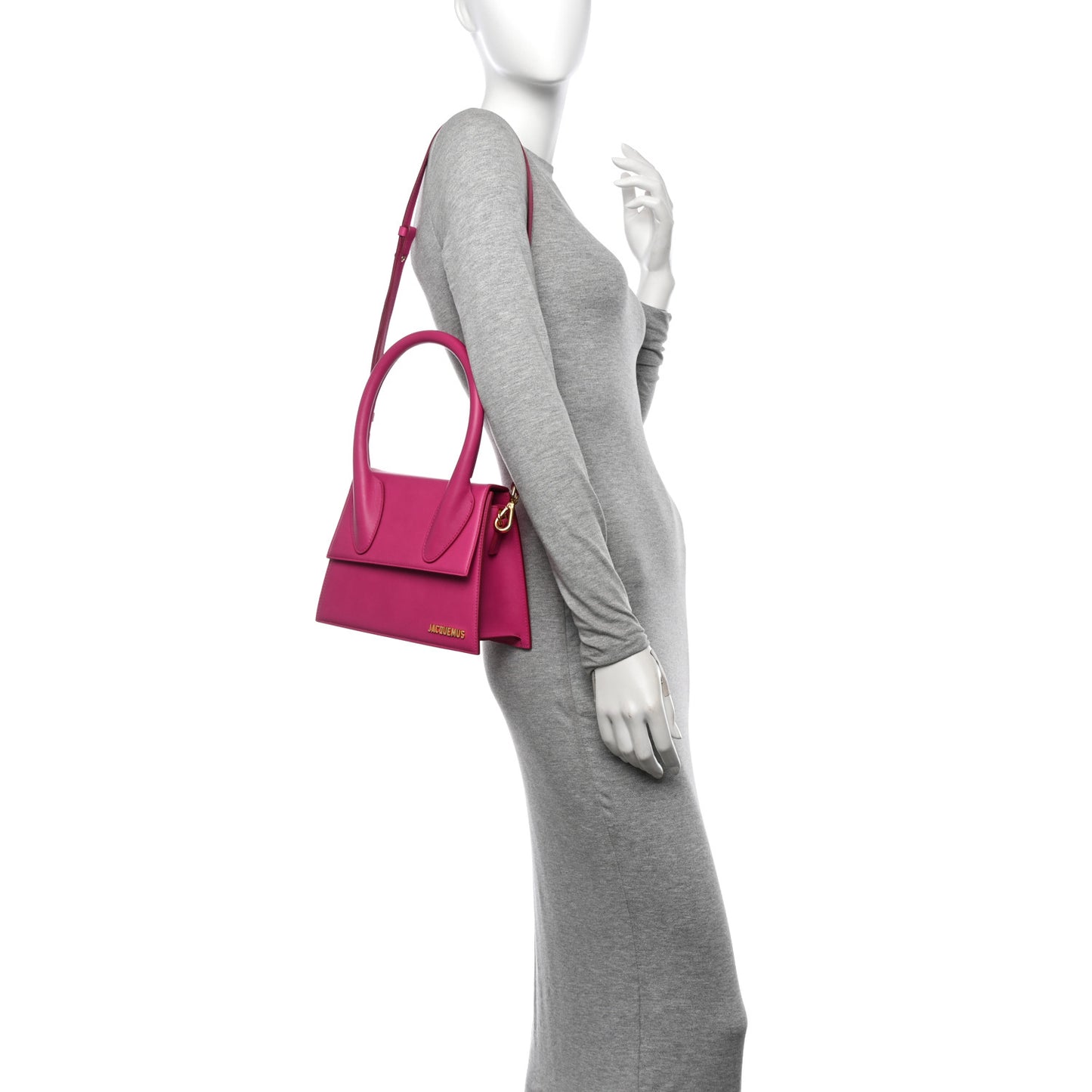 Smooth Calfskin Le Grand Chiquito Pink