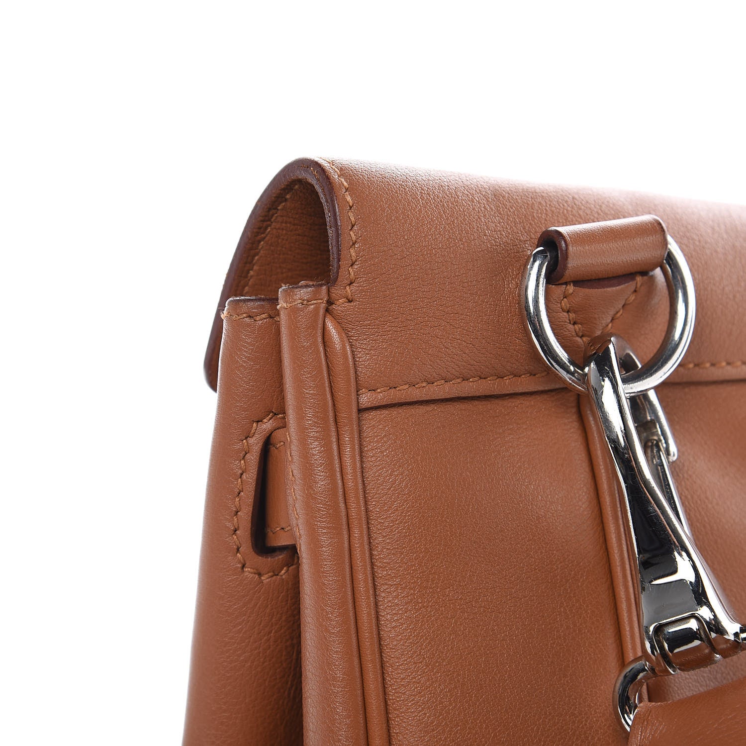 Hermes Veau Swift Sac Berline 28 Gold 15 of 17