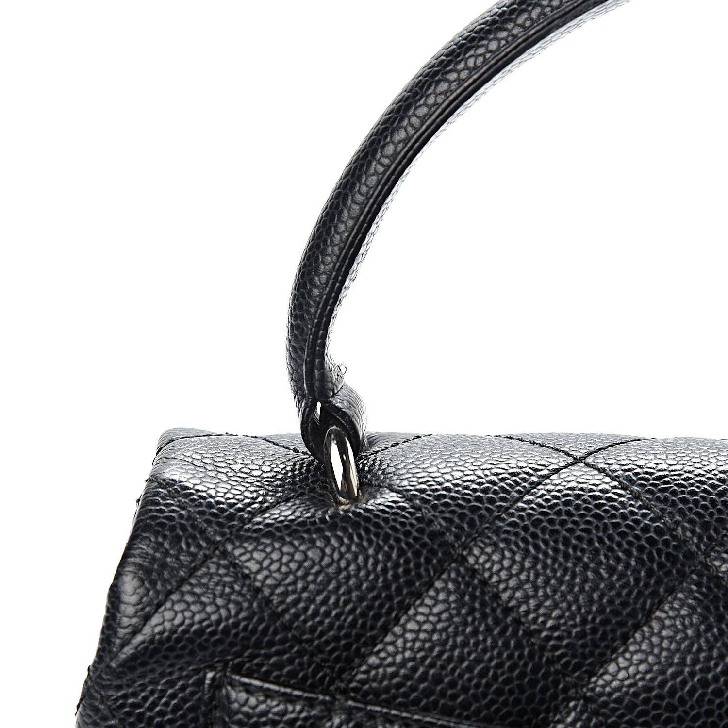 Chanel Caviar Quilted Medium Kelly Flap Bag Black 15 of 16