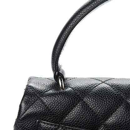 Chanel Caviar Quilted Medium Kelly Flap Bag Black 15 of 16