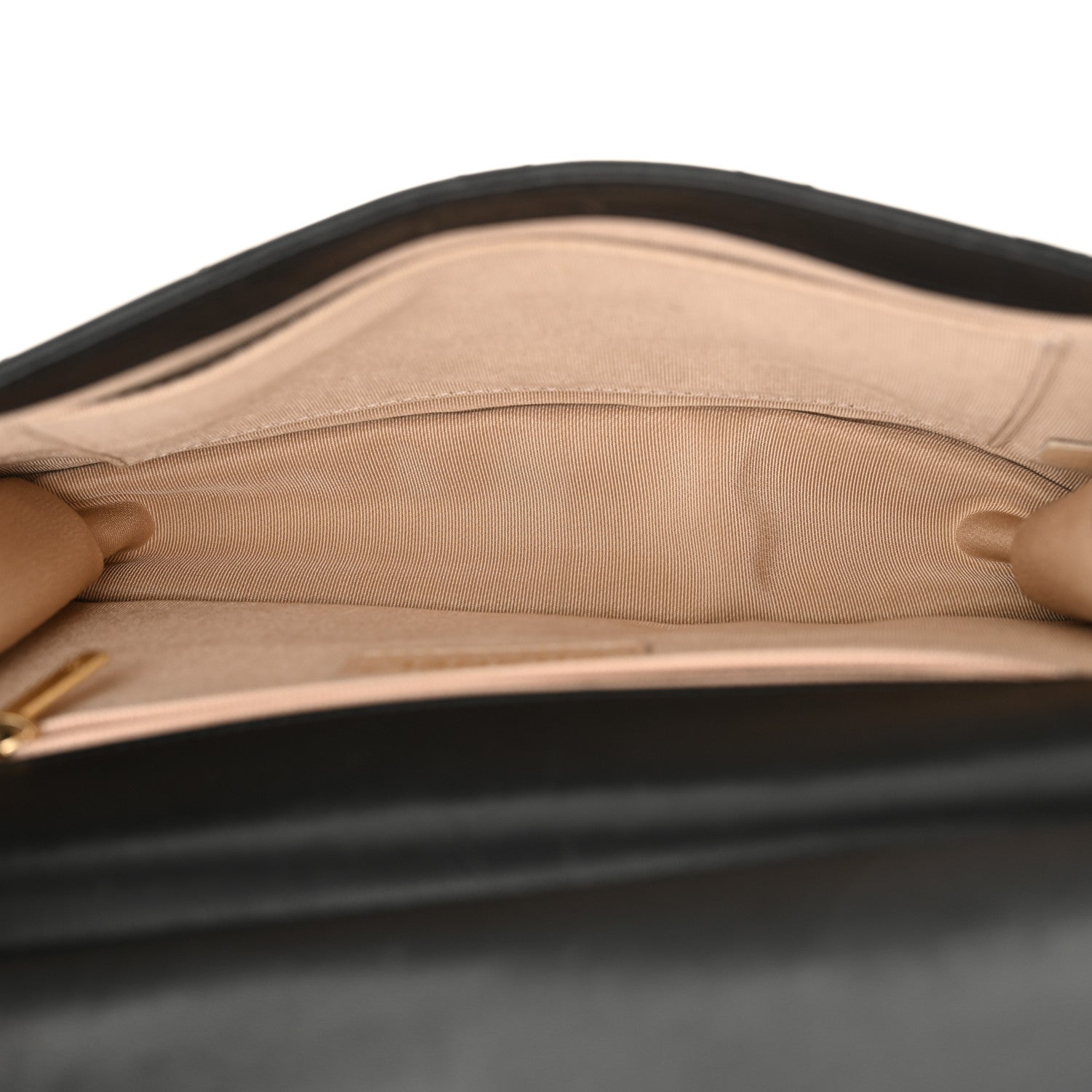 Chanel Lambskin Quilted Large Pearl Chain Flap Bag Black 5 of 10