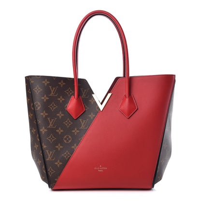 Louis Vuitton Calfskin Monogram Kimono Tote Cherry 1 of 11