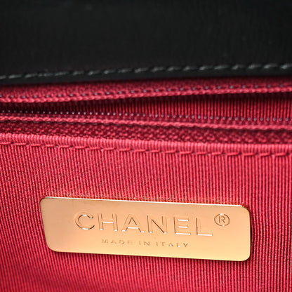 Chanel Lambskin Quilted Medium Chanel 19 Flap Black 6 of 10