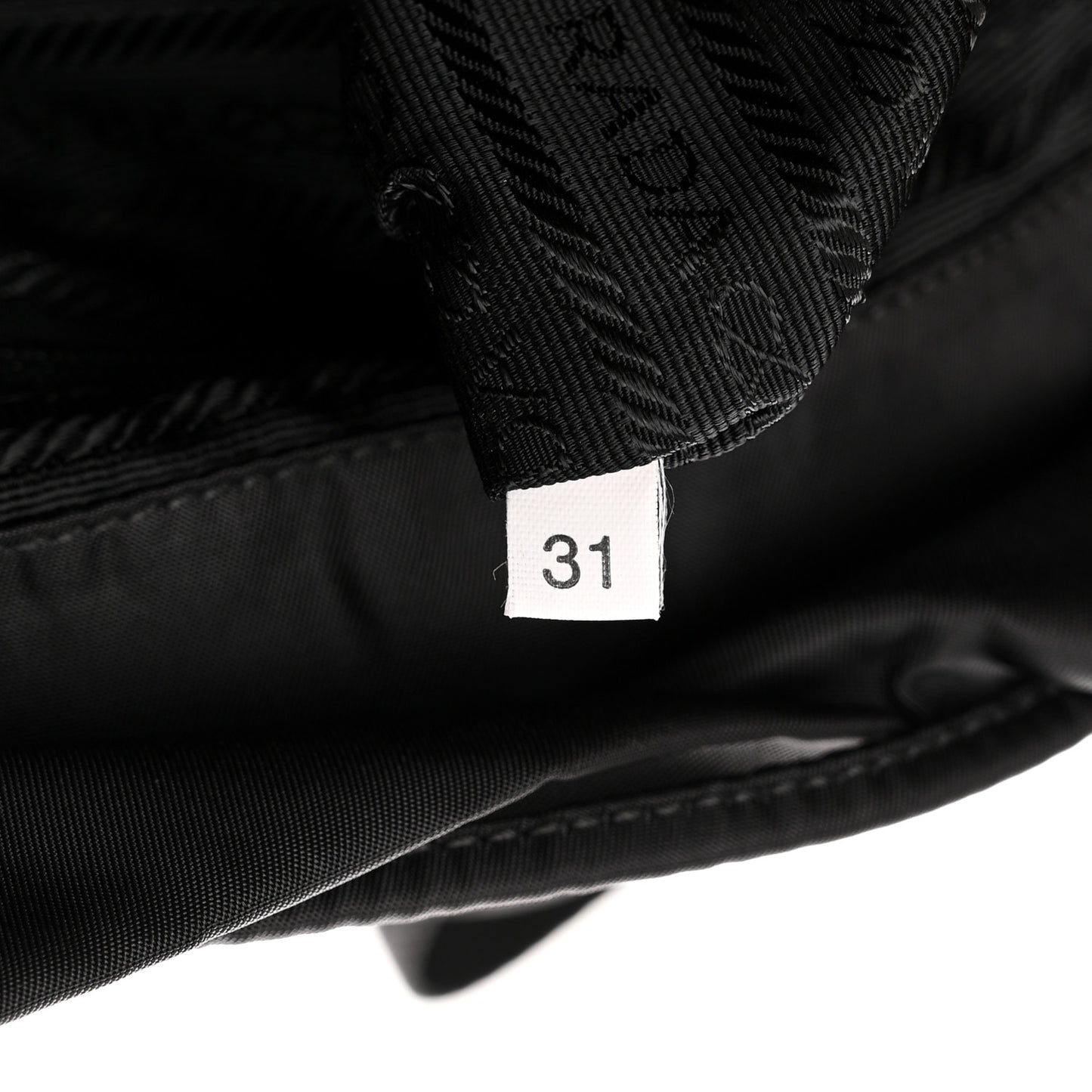 Nylon Vela Medium Backpack Black