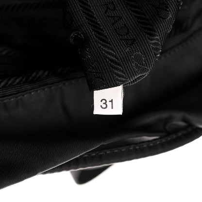 Prada Nylon Vela Medium Backpack Black 7 of 13
