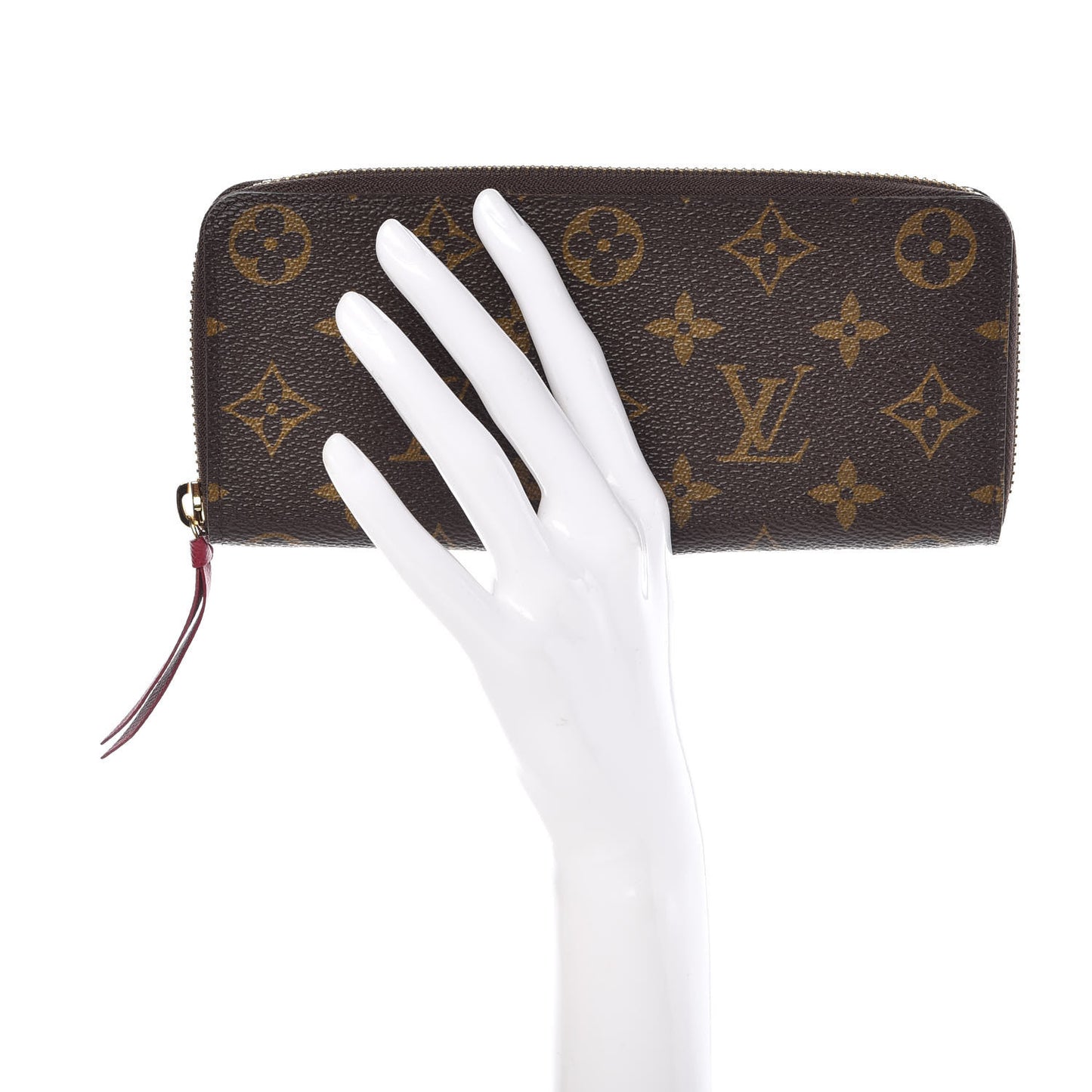 Monogram Clemence Wallet Fuchsia