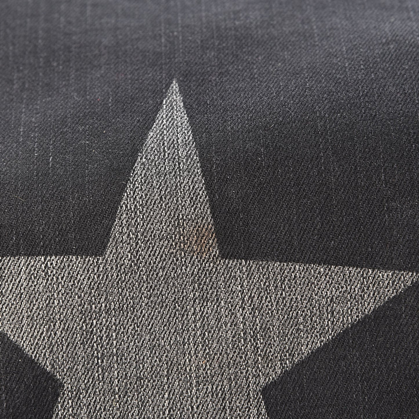 Denim Star Small Falabella Tote Black