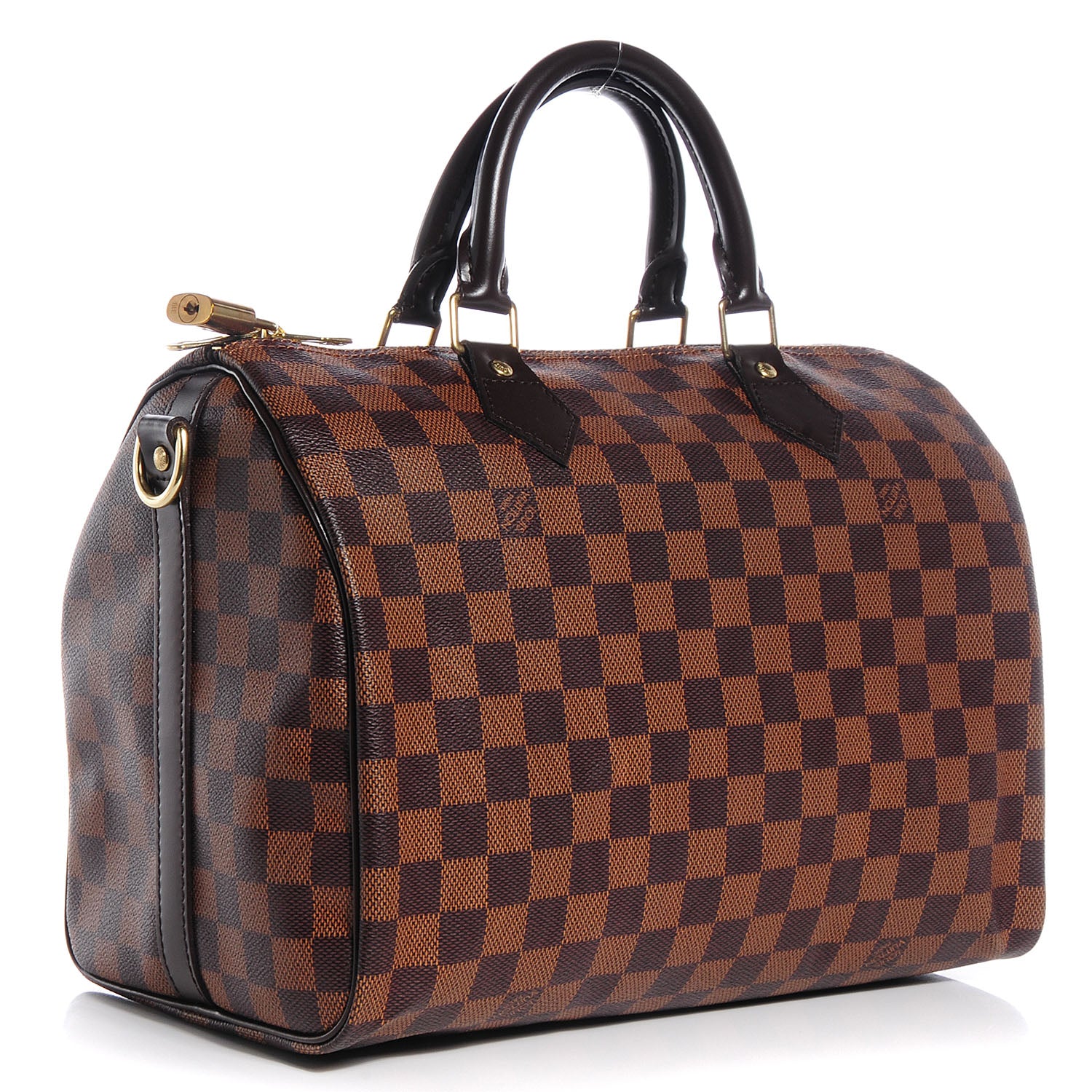 Louis Vuitton Damier Ebene Speedy Bandouliere 30 3 of 7