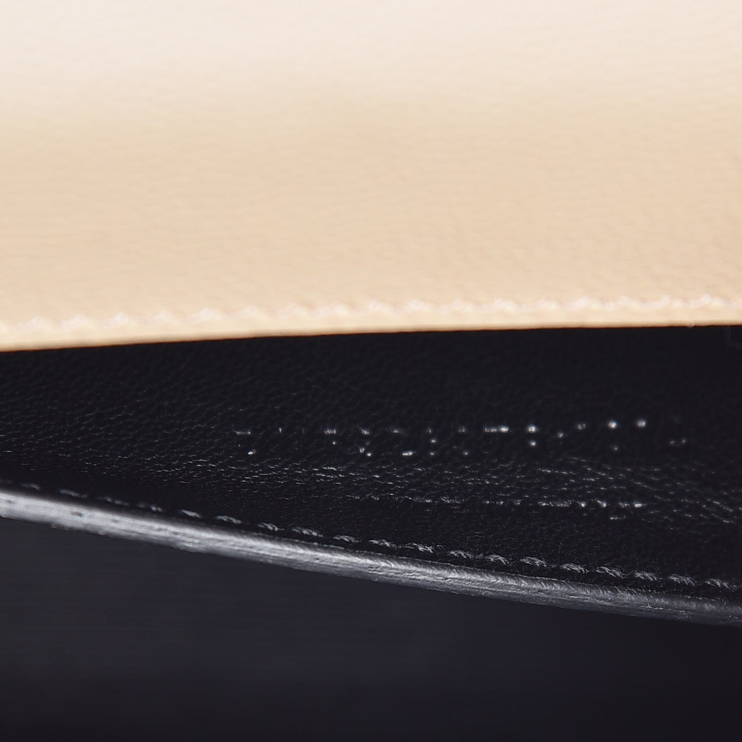 Grain De Poudre Classic Monogram Cassandre Clutch Nude Powder