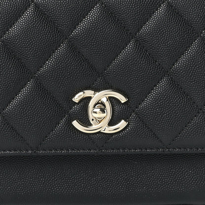 Chanel Caviar Quilted Medium Business Affinity Flap Black 9 of 13