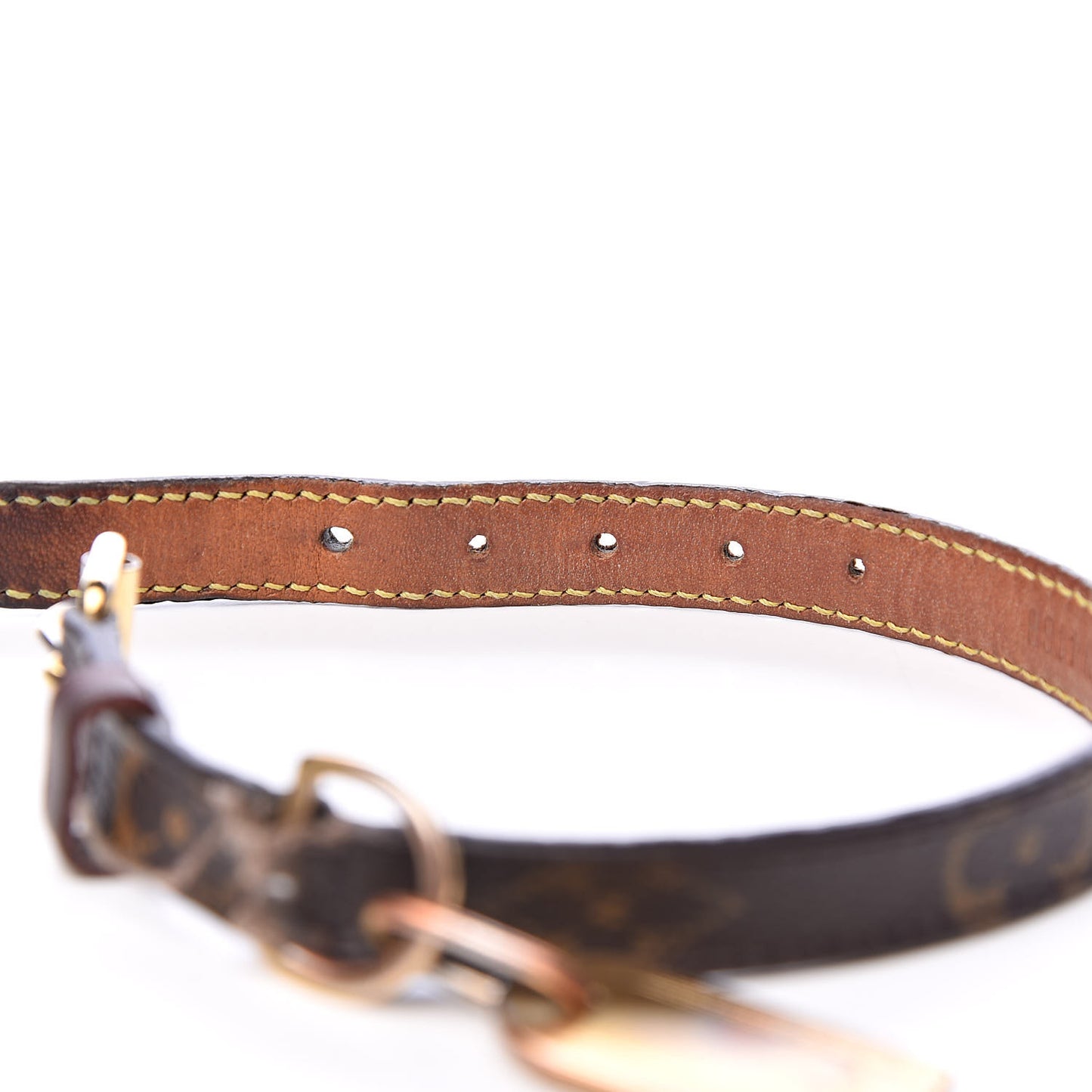 Monogram Baxter Dog Collar PM