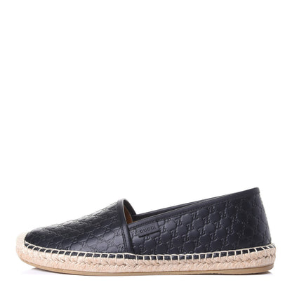 Gucci Microguccissima Signature Espadrilles 37.5 Black 1 of 12